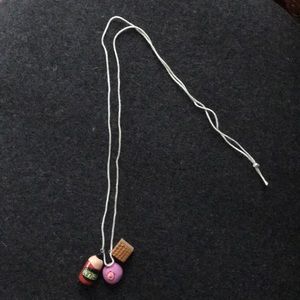 LUSH inspired clay charms necklace